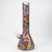 14" Graffiti Wrap Water pipe 9mm Bongs JJ Distribution A-Animated