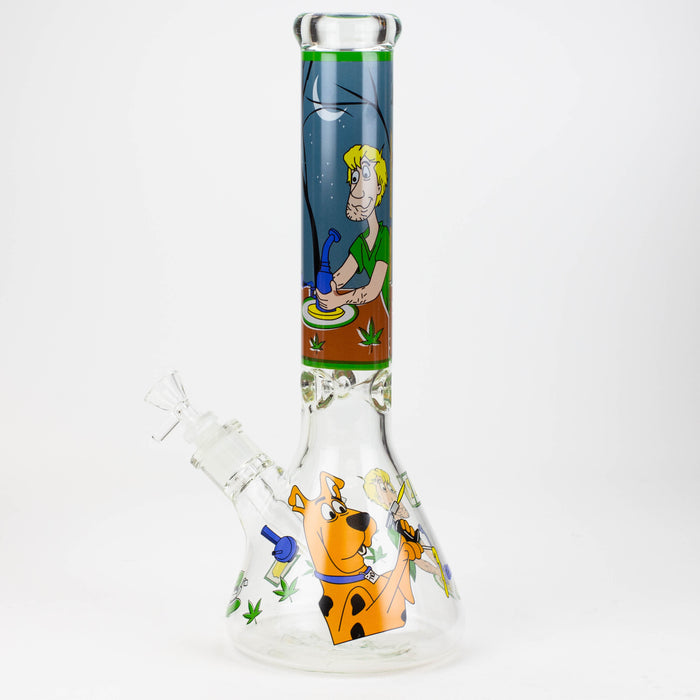 14” Scooby Water Pipe 7mm Glass Bong JJ Distribution