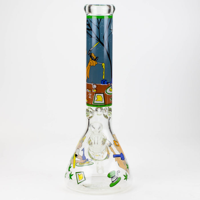 14” Scooby Water Pipe 7mm Glass Bong JJ Distribution