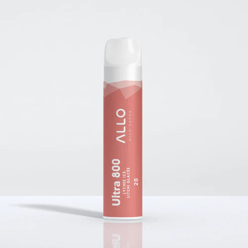 ALLO ULTRA 800 DISPOSABLE BOX OF 10 Disposable Vape ONE Lycheelce