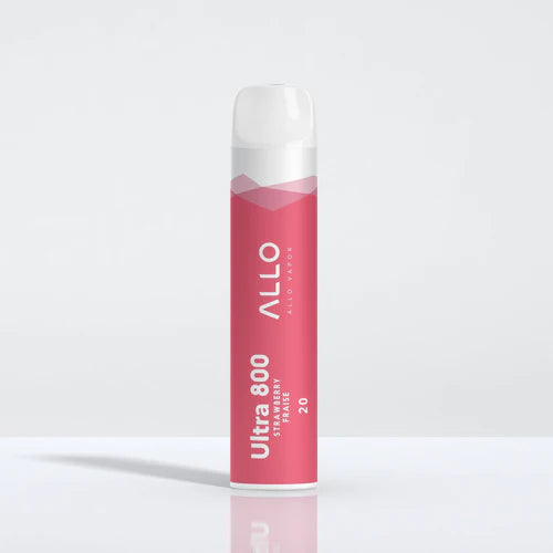 ALLO ULTRA 800 DISPOSABLE BOX OF 10 Disposable Vape ONE Strawberry