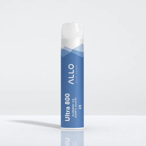 ALLO ULTRA 800 DISPOSABLE BOX OF 10 Disposable Vape ONE Blueberry Ice