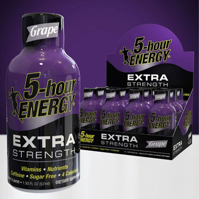 Grape Flavor Extra Strength 5-hour ENERGY Drink