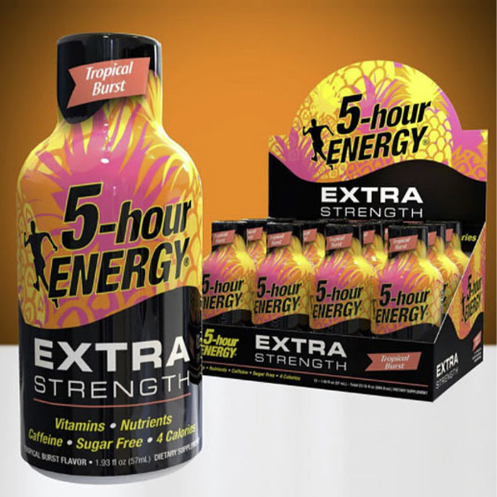 Tropical Burst Flavor Extra Strength 5-hour ENERGY Drink