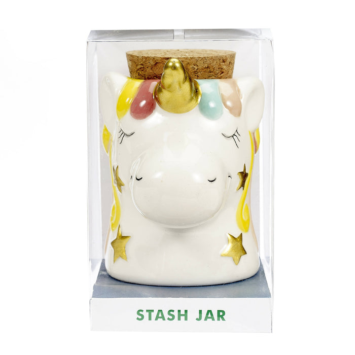 Unicorn stash jar Jar Roast and Toast Gifts