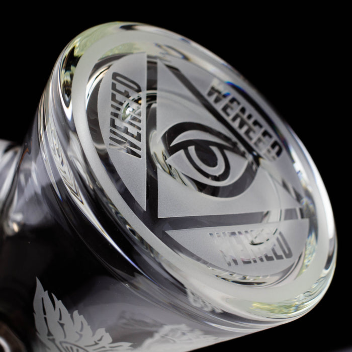 WENEED®-15" Skele Owl Beaker 9mm Bongs WENEED®