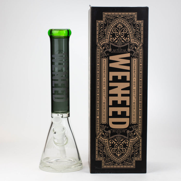 WENEED®-15" Skele Owl Beaker 9mm Bongs WENEED®