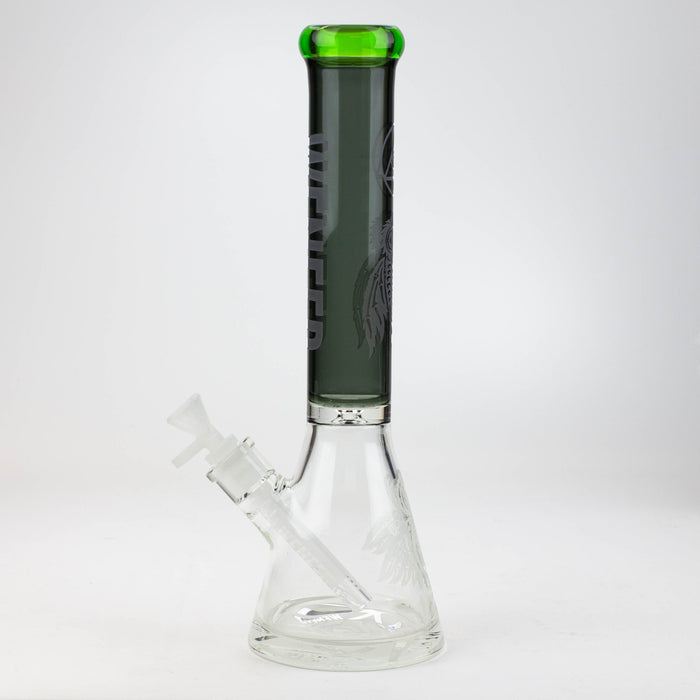 WENEED®-15" Skele Owl Beaker 9mm Bongs WENEED®
