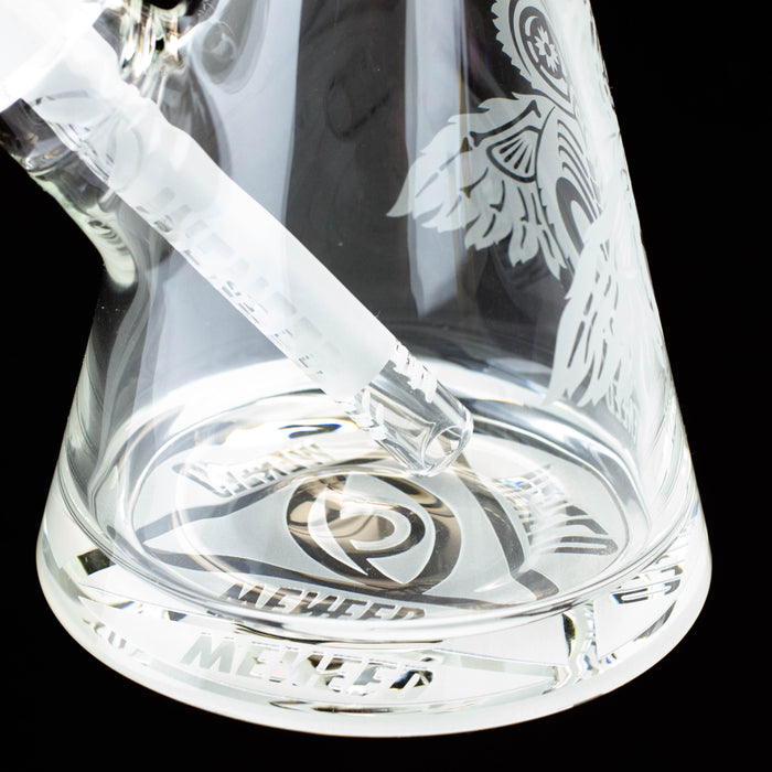 WENEED®-15" Skele Owl Beaker 9mm Bongs WENEED®