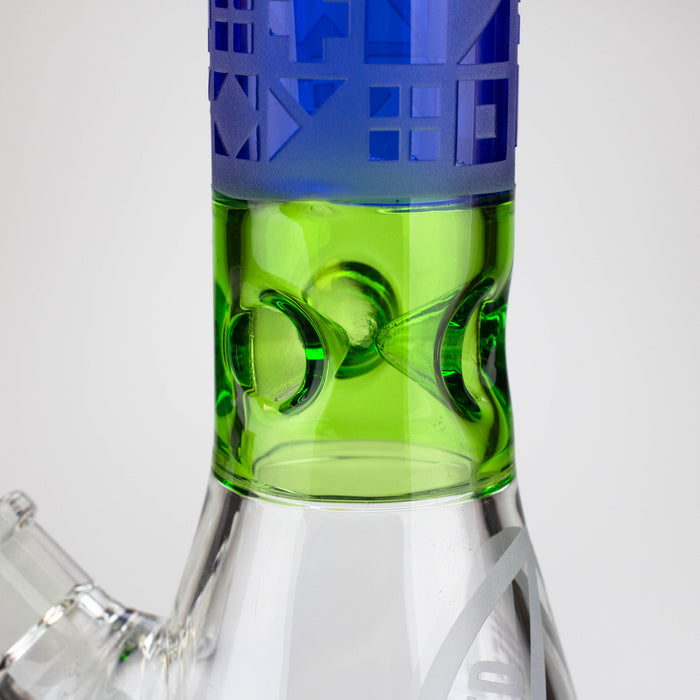 WENEED®-18" Cipher Text Beaker 7mm Bongs WENEED®