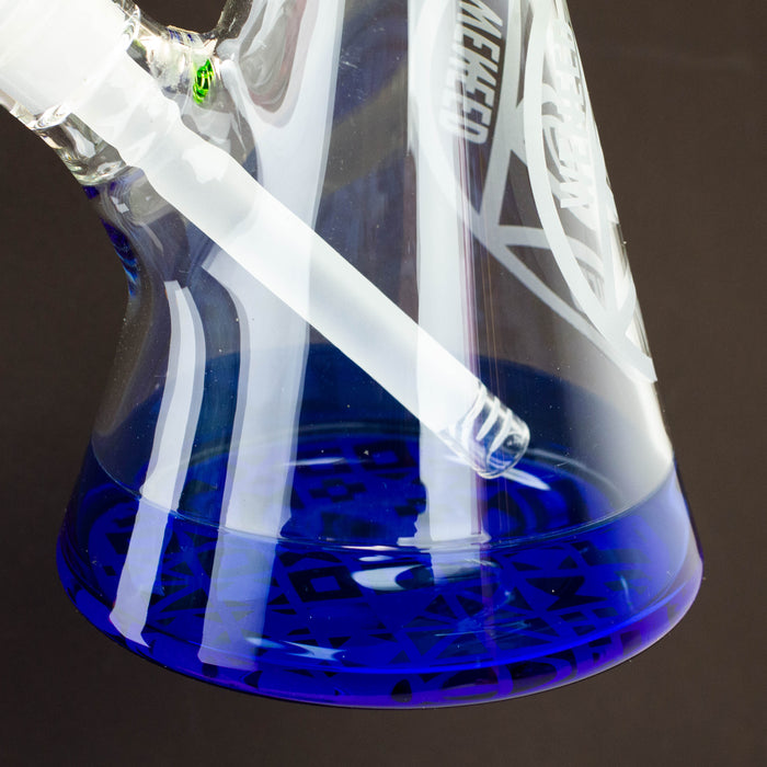 WENEED®-18" Cipher Text Beaker 7mm Bongs WENEED®