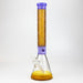 WENEED®-18" Cipher Text Beaker 7mm Bongs WENEED® Purple/Yellow