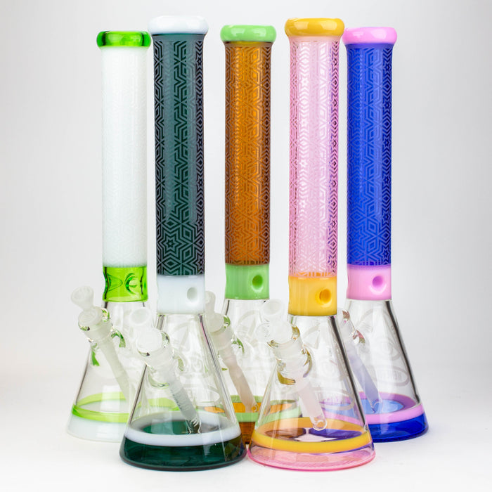 WENEED®-18" Star Party Beaker 7mm Beaker Bong WENEED®