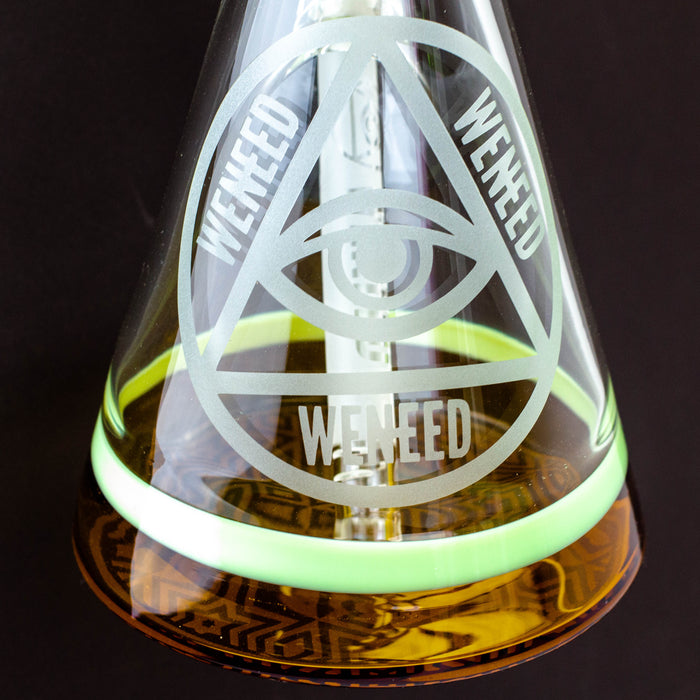 WENEED®-18" Star Party Beaker 7mm Beaker Bong WENEED®