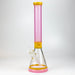 WENEED®-18" Star Party Beaker 7mm Beaker Bong WENEED® Yellow/Pink