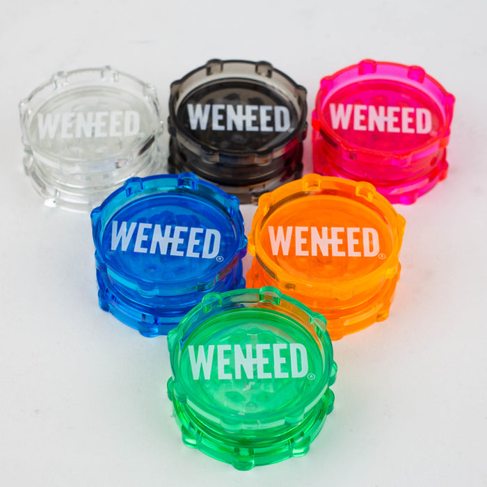 WENEED®-Plastic Grinder 2pt 24pack Display Pack WENEED®