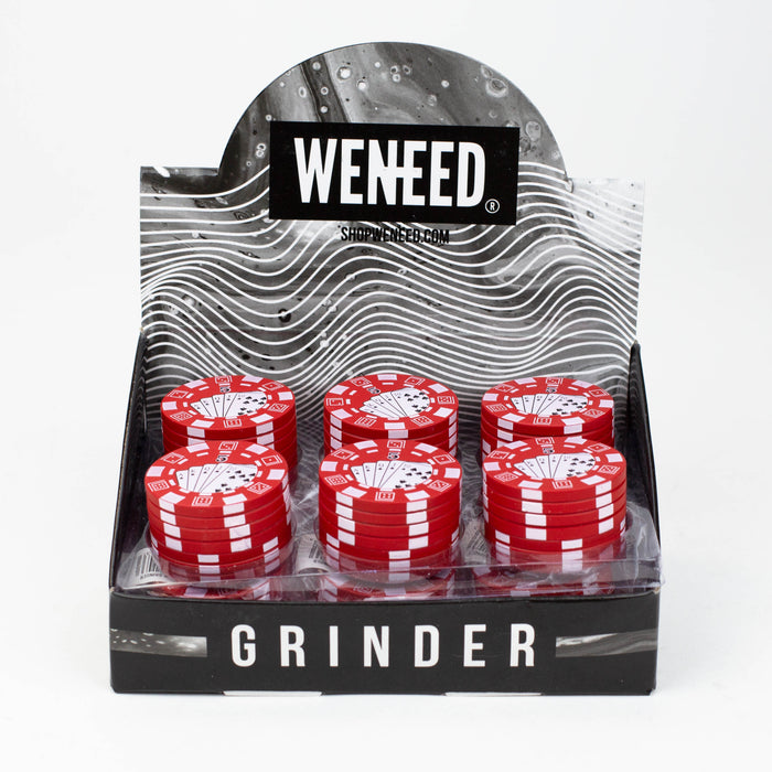 WENEED®-Casino Chip Grinder 3pts 12packs