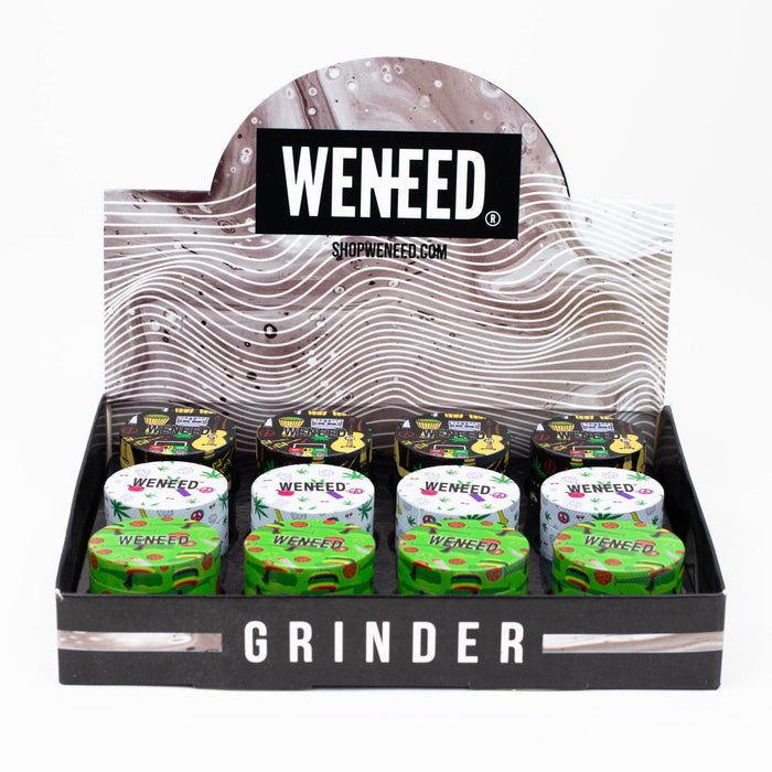 WENEED®-420 World Grinder 4pts 12pack Display Pack WENEED®