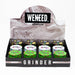 WENEED®-420 World Grinder 4pts 12pack Display Pack WENEED®
