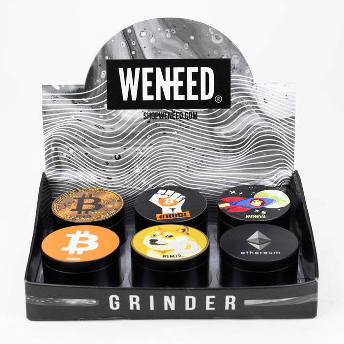 WENEED®-Crypto Grinder 4pts 6pack Display Pack WENEED®
