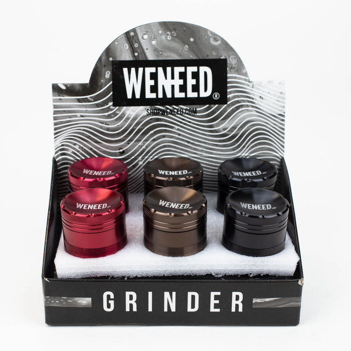 WENEED®-Color Leaf Grinder 4pts 6Pack Display Pack WENEED®