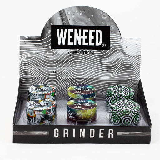 WENEED®-Leaf Life Grinder 4pts 6pack Display Pack WENEED®