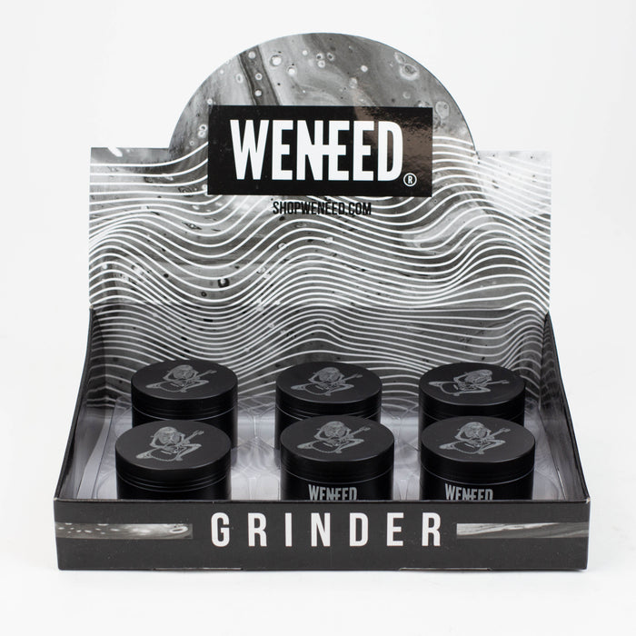 WENEED®-Metallic Skull Grinder 4pts 6Pack