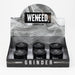 WENEED®-Metallic Skull Grinder 4pts 6Pack Display Pack WENEED®