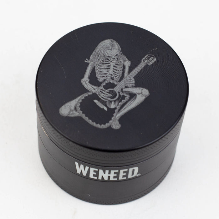 WENEED®-Metallic Skull Grinder 4pts 6Pack Display Pack WENEED®