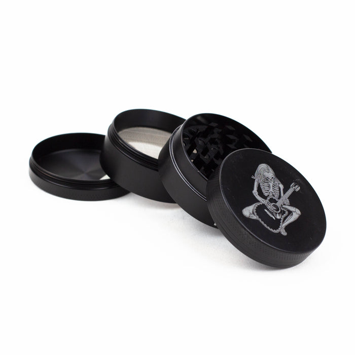 WENEED®-Metallic Skull Grinder 4pts 6Pack Display Pack WENEED®