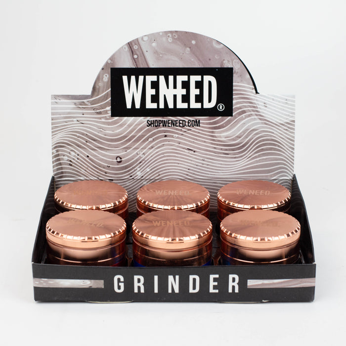 WENEED®-Rose Gold Color Grinder 4pts Display Pack WENEED®