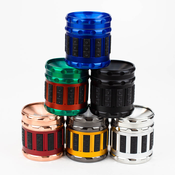 WENEED®-Rose Gold Stripe Grinder 4pts Display Pack WENEED®