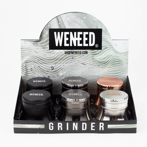 WENEED®-Rose Gold UFO Grinder 4pts 6pack Herb Grinder WENEED®