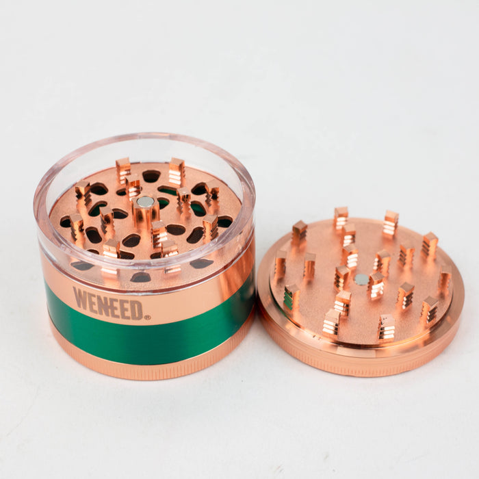 WENEED®-Rose Gold Window Grinder 4pts 6pack Display Pack WENEED®