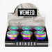 WENEED®-Tri Leaf OS Grinder 4pts 6pack Display Pack WENEED®