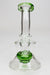 Water Pipe 6 inches rig - Color Glass Rig Honeybee Herb