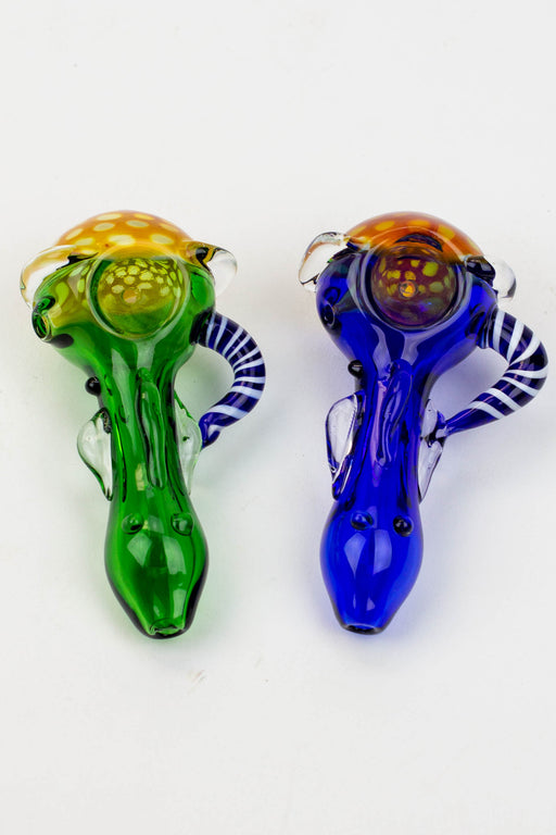 4" GLASS PIPE [XTR1024]- - One Wholesale