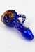4" GLASS PIPE [XTR1024]-Blue - One Wholesale