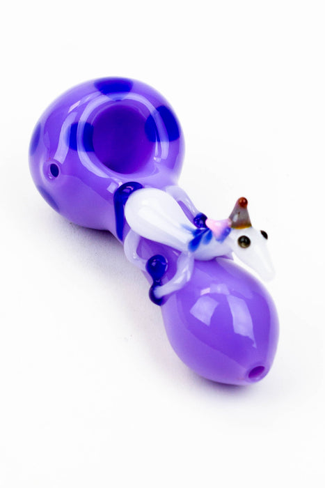 4" GLASS PIPE-Unicone [XTR1058]- - One Wholesale