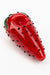 4" GLASS PIPE-Strawberry [XTR1059] Glass Pipe Canadian Distributor