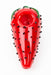 4" GLASS PIPE-Strawberry [XTR1059] Glass Pipe Canadian Distributor