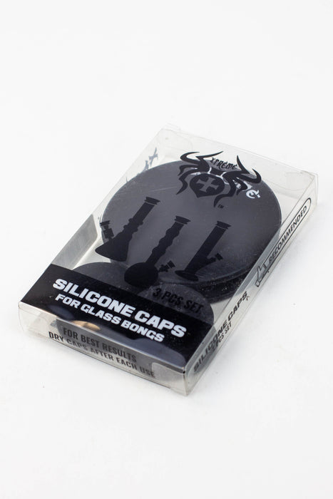 XTREME Caps Universal Caps for Cleaning, Storage, and Odour Proofing Glass Water Pipes/Rigs and More Bongs Accessories Canadian Distributor