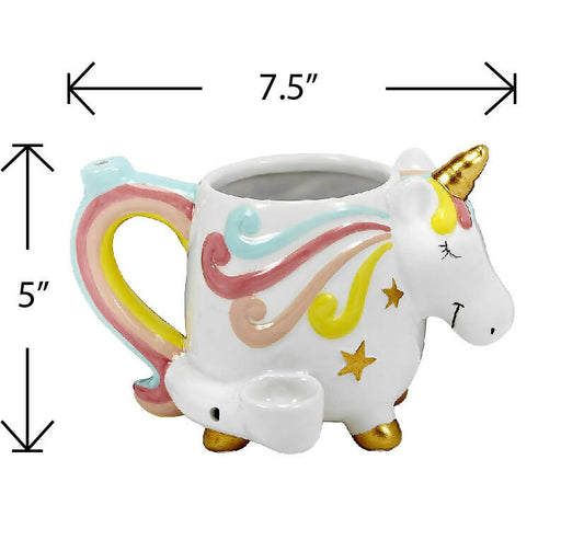 Unicorn roast & Toast mug Quartz hand pipe Roast and Toast Gifts