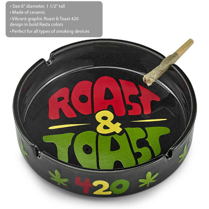 Roast & toast ashtray - large