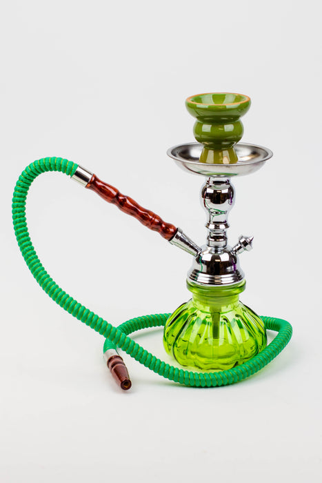 10" 1 hose Hookah [AK2262]-Green - One Wholesale