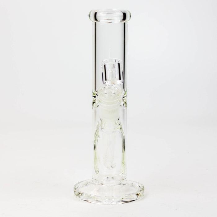 8" 2-in-1 clear tube glass Dab Rig [AKGA013] Rig Canadian Distributor