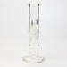 8" 2-in-1 clear tube glass Dab Rig [AKGA013] Rig Canadian Distributor