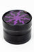 Acid Secs Aluminum 4 Parts grinder with color acrylic window-Purple - One Wholesale