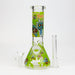 8" NM Cartoon glass water bong - Beehive Glass Bong BANKA