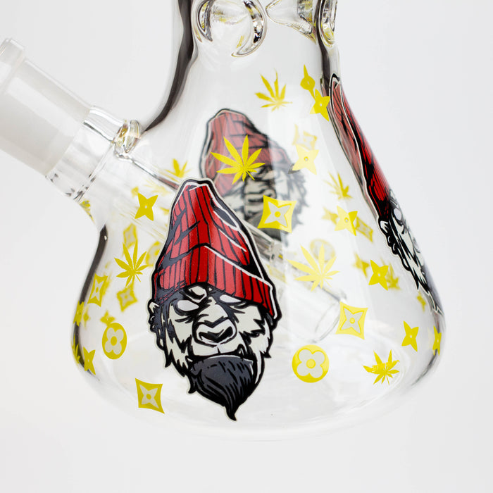 8" Gorilla cartoon glass water bong Glass Bong BANKA